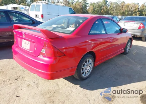 2001 Honda Civic Ex z USA, uszkodzony, nr VIN 1HGEM22961L032244